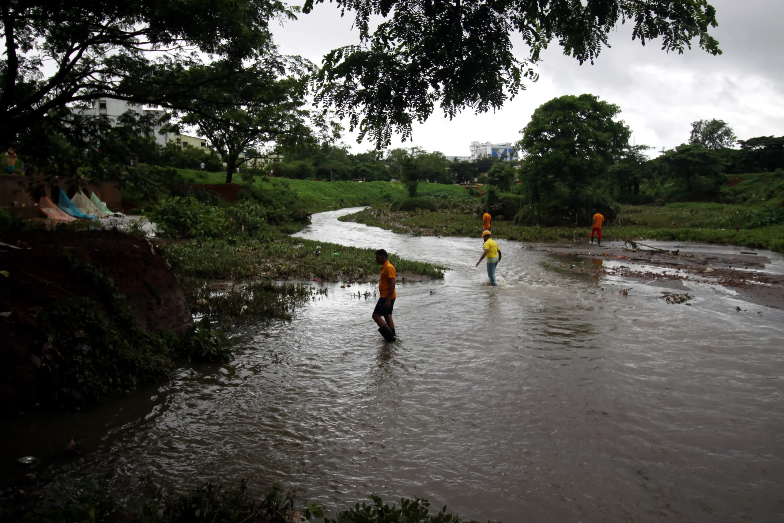 Vani Vihar Drain Accident